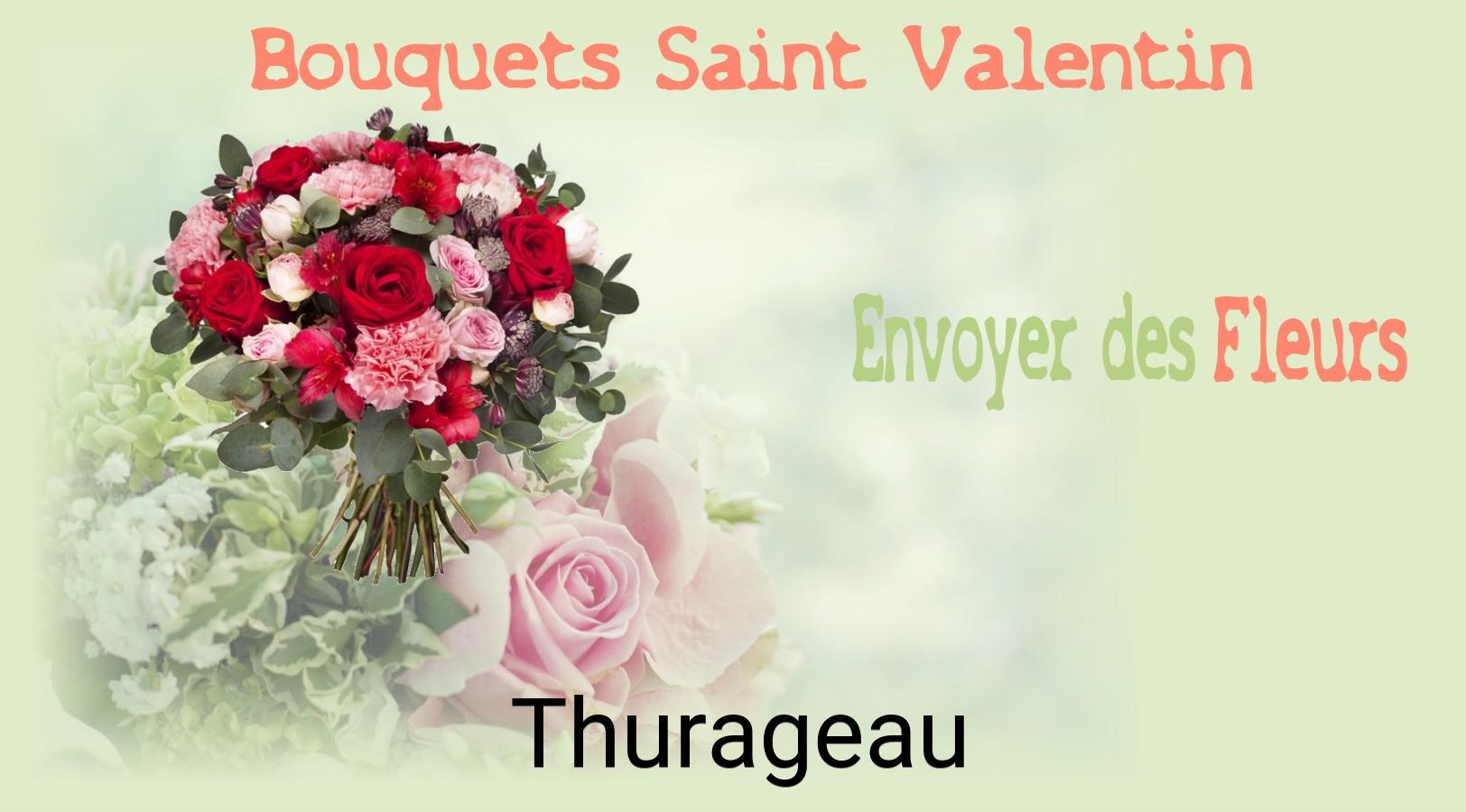 Roses de Saint-Valentin livrées à Thurageau